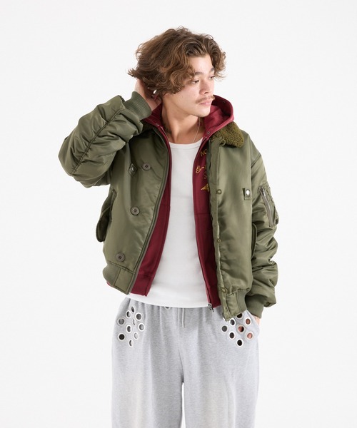 UNISEX】N-2B COMPACT JACKET（ミリタリージャケット）｜FTW（エフティ