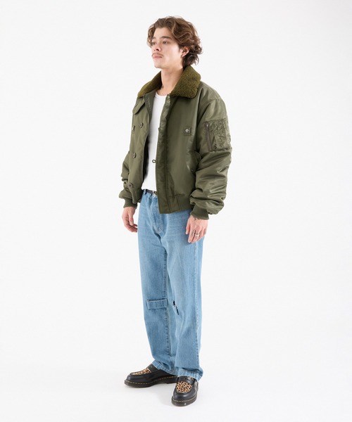 FTW（エフティダブリュー）の「【UNISEX】N-2B COMPACT JACKET（ミリタリージャケット・メンズ・ブラック/カーキ/ボルドー・SMALL/MEDIUM/LARGE）」の19枚目の写真