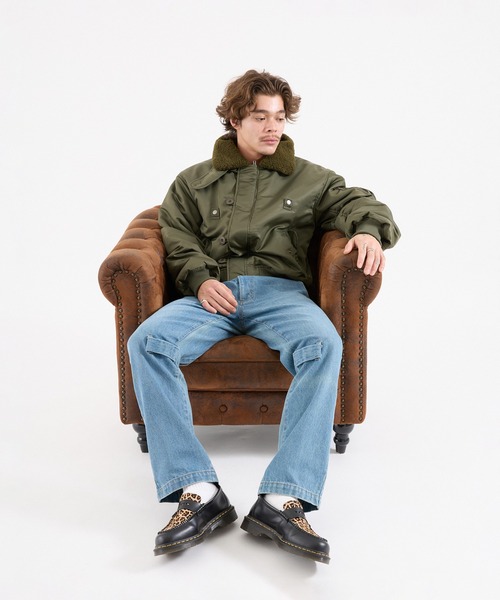 FTW（エフティダブリュー）の「【UNISEX】N-2B COMPACT JACKET（ミリタリージャケット・メンズ・ブラック/カーキ/ボルドー・SMALL/MEDIUM/LARGE）」の15枚目の写真