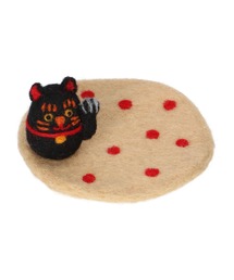 MARK'S（マークス）の「ネパールから届いたエシカルなフェルトこもの フェルトコースター・マスコット付 日本モチーフ マークス（ランチョンマット/テーブルウェア）」