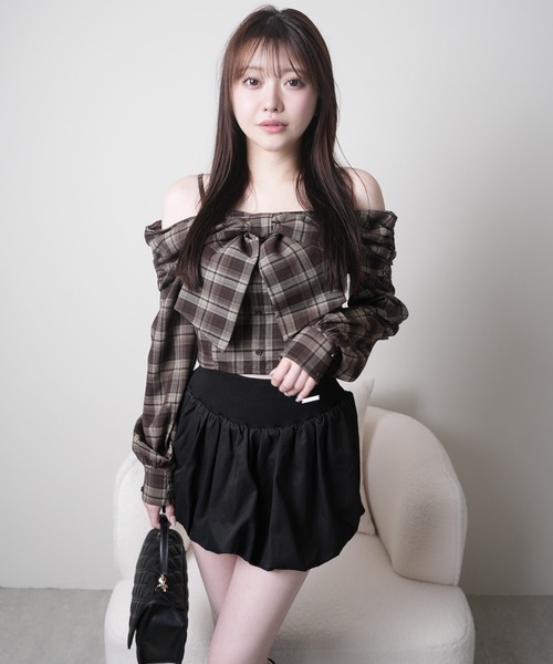 セール】インナーショーパン付バルーンスカート（スカート