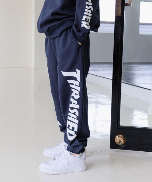 セール】【THRASHER(スラッシャー)】別注ロゴスウェットパンツ(KIDS