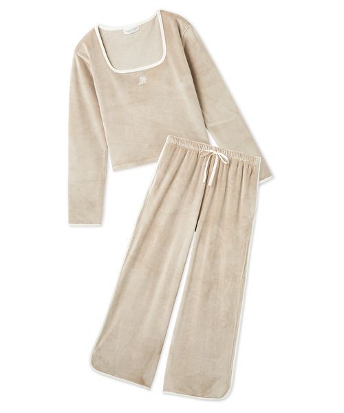 フリースセットアップ（ルームウェア/パジャマ）｜SNIDEL HOME
