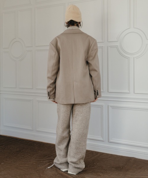 CREDONA（クレドナ）の「KNIT BEANIE/ニットビーニー（ニットキャップ/ビーニー・レディース・ブラウン/ブラック/グレー/アイボリー・FREE）」の21枚目の写真