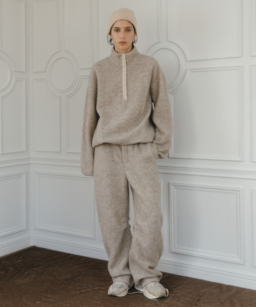 CREDONA（クレドナ）の「KNIT BEANIE/ニットビーニー（ニットキャップ/ビーニー・レディース・ブラウン/ブラック/グレー/アイボリー・FREE）」の18枚目の写真