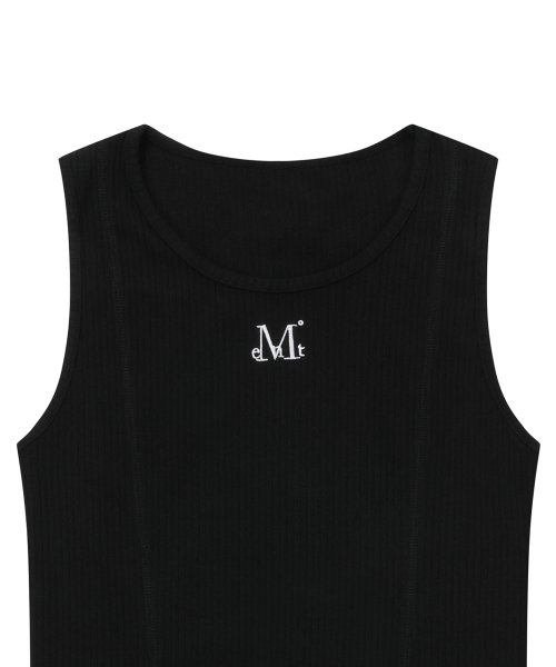 MUCENT(ムセント)の「ディテールUネックシグネチャースリーブレス男女共用(2カラー)(Tシャツ/カットソー・レディース・ホワイト/ブラック・FREE)」の9枚目の写真