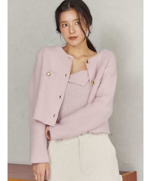 CHNラクーンニットジャケット（テーラードジャケット）｜LAGUNAMOON