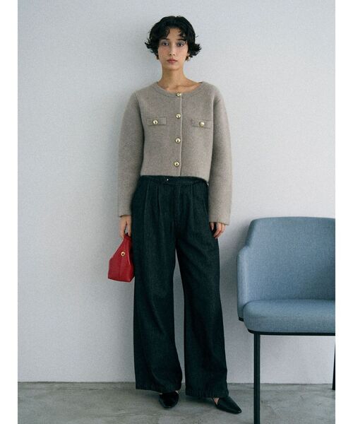 LAGUNAMOON CHNラクーンニットジャケット CHNラクーンニットジャケット｜ラグナムーンの通販｜&mall（アンド