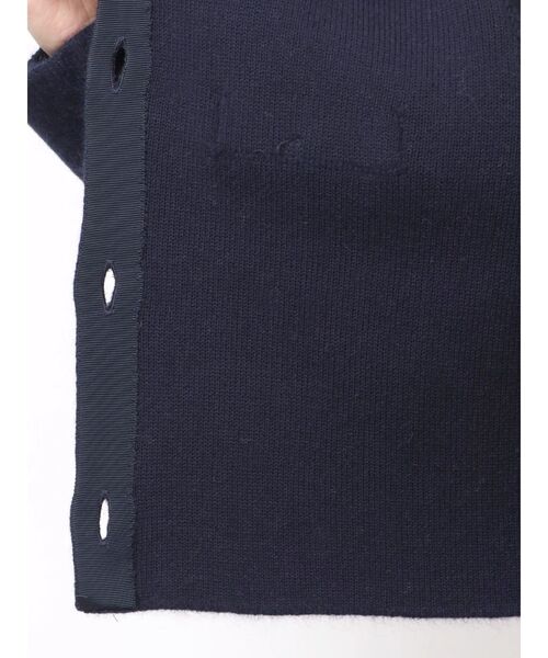 LAGUNAMOON（ラグナムーン）の「CHNラクーンニットジャケット（テーラードジャケット・レディース・ピンク/ベージュ/ネイビー・FREE）」の16枚目の写真