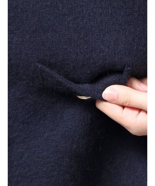 LAGUNAMOON（ラグナムーン）の「CHNラクーンニットジャケット（テーラードジャケット・レディース・ピンク/ベージュ/ネイビー・FREE）」の19枚目の写真