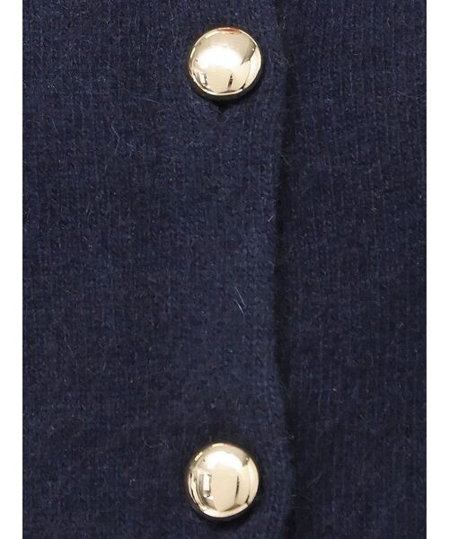 LAGUNAMOON（ラグナムーン）の「CHNラクーンニットジャケット（テーラードジャケット・レディース・ピンク/ベージュ/ネイビー・FREE）」の13枚目の写真