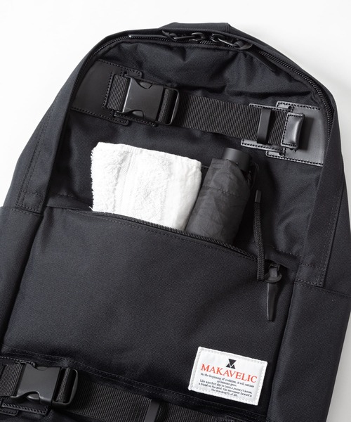 MAKAVELIC(マキャベリック)の「【62】【it】【MAKAVELIC】ROOTAGE DAYPACK(バックパック/リュック・メンズ・ネイビー/ブラック・FREE)」の5枚目の写真