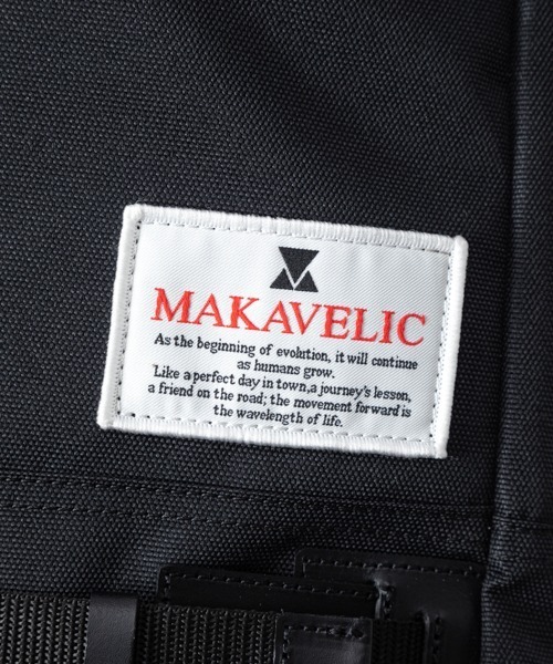 MAKAVELIC(マキャベリック)の「【62】【it】【MAKAVELIC】ROOTAGE DAYPACK(バックパック/リュック・メンズ・ネイビー/ブラック・FREE)」の7枚目の写真