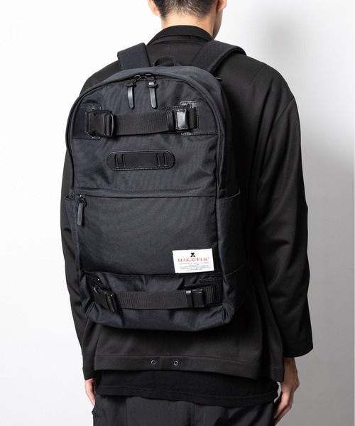 MAKAVELIC(マキャベリック)の「【62】【it】【MAKAVELIC】ROOTAGE DAYPACK(バックパック/リュック・メンズ・ネイビー/ブラック・FREE)」の8枚目の写真