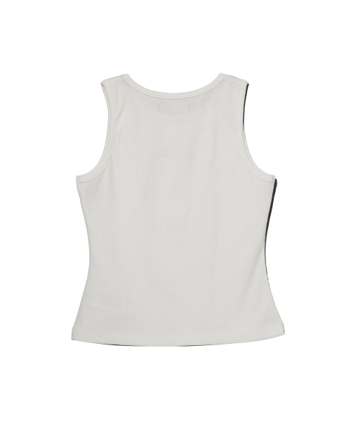 CRITIC(クリティック)の「WORMHOLE SLEEVELESS TOP (FOR WOMEN) WHITE(Tシャツ/カットソー・レディース・その他・FREE)」の3枚目の写真