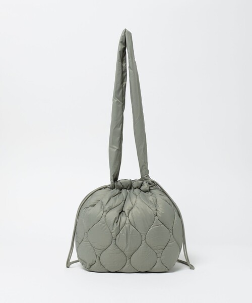 TAION（タイオン）の「＜TAION＞ソフトシェル  ダウン ショルダーバッグ（ショルダーバッグ・メンズ・ブラック/オフホワイト/ケリーグリーン・FREE）」の14枚目の写真