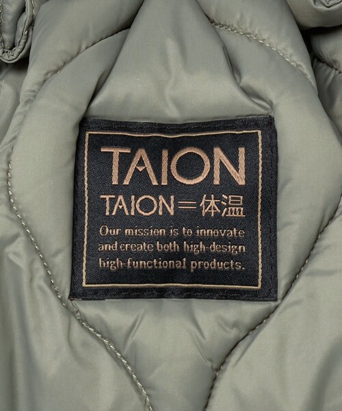 TAION（タイオン）の「＜TAION＞ソフトシェル  ダウン ショルダーバッグ（ショルダーバッグ・メンズ・ブラック/オフホワイト/ケリーグリーン・FREE）」の20枚目の写真