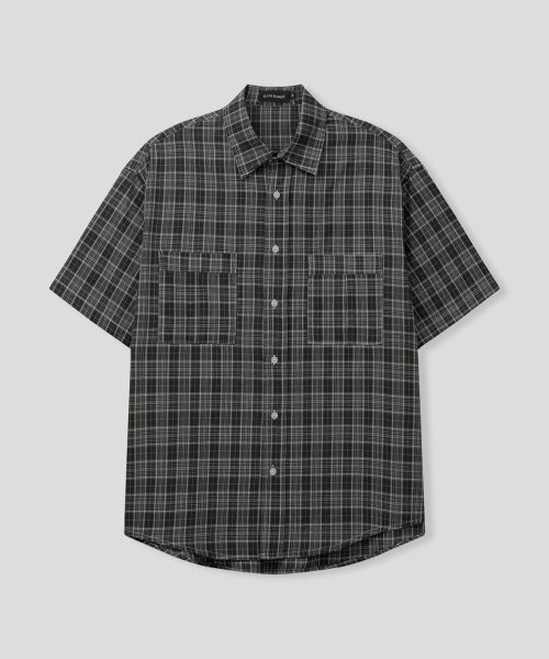 BLACK MOMENT（ブラックモーメント）の「コットンコンフォートツーポケットチェックシャツ[クリームネイビー]（シャツ/ブラウス・レディース・ネイビー・MEDIUM/LARGE）」の6枚目の写真