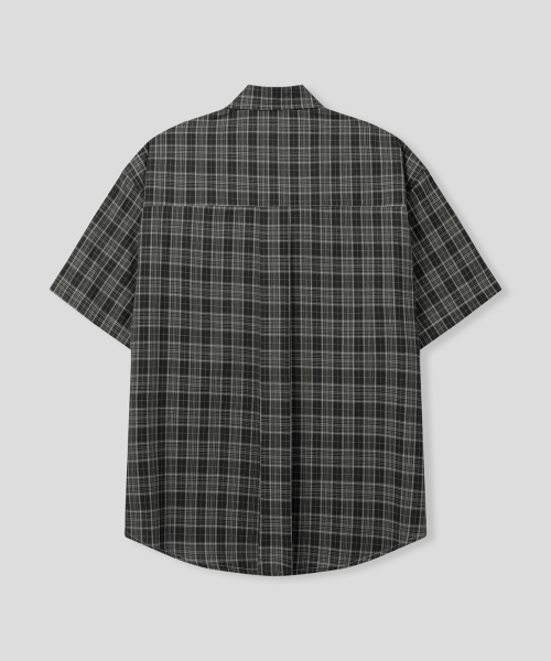 BLACK MOMENT（ブラックモーメント）の「コットンコンフォートツーポケットチェックシャツ[クリームネイビー]（シャツ/ブラウス・レディース・ネイビー・MEDIUM/LARGE）」の7枚目の写真