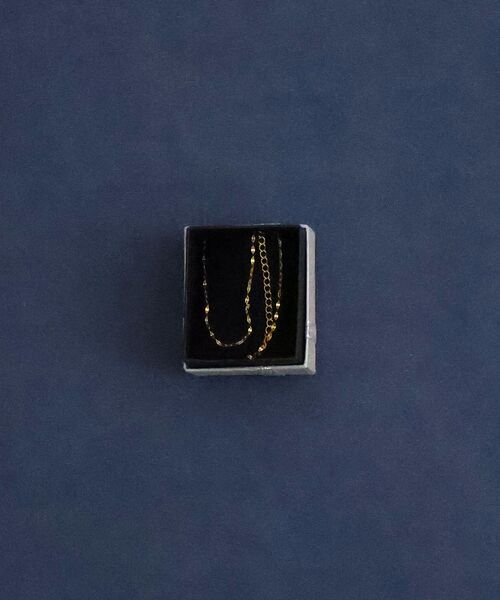 le.coeur blanc（ルクールブラン）の「O ステンレスシンプルネックレス（ネックレス・レディース・ゴールド・FREE）」の6枚目の写真