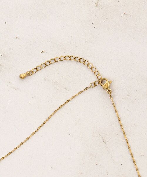 le.coeur blanc（ルクールブラン）の「O ステンレスシンプルネックレス（ネックレス・レディース・ゴールド・FREE）」の13枚目の写真