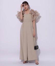 Mystrada（マイストラーダ）の「チュールスリーブロンパース（サロペット/オーバーオール）」