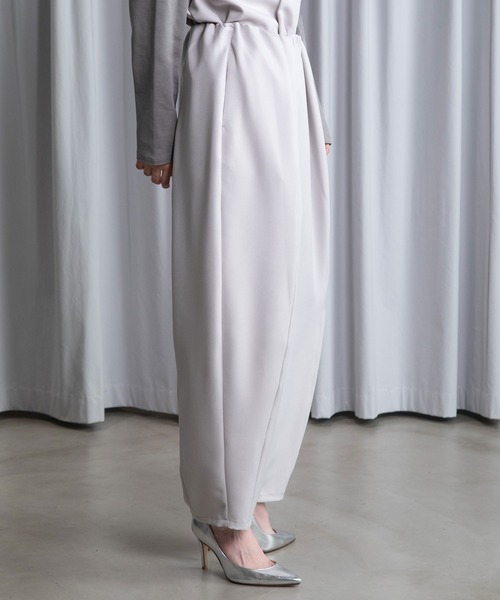 MARECHAL TERRE（マルシャルテル）の「【UV / 防シワ 機能付き】コクーンパンツ（その他パンツ・レディース・ブラック/ネイビー/グレー/サンドベージュ/ラベンダー・MEDIUM）」の15枚目の写真