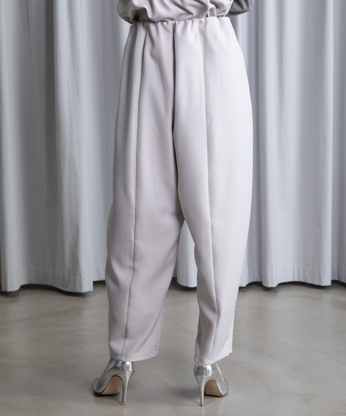 MARECHAL TERRE（マルシャルテル）の「【UV / 防シワ 機能付き】コクーンパンツ（その他パンツ・レディース・ブラック/ネイビー/グレー/サンドベージュ/ラベンダー・MEDIUM）」の16枚目の写真