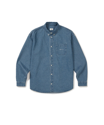 [Mmlg] LABLE M DENIM SHIRTS (BLUE)