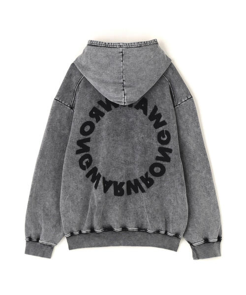 DANKE SCHON（ダンケシェーン）の「DankeSchon/ダンケシェーン/CHEMICAL SWEAT HOODIE（パーカー・レディース・ブラック・M/L）」の6枚目の写真