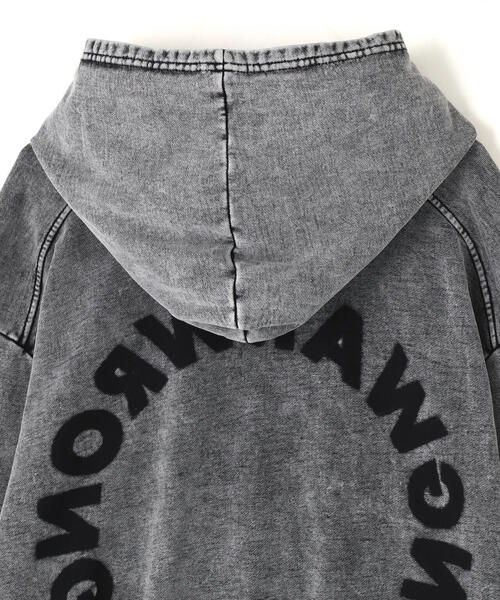 DANKE SCHON（ダンケシェーン）の「DankeSchon/ダンケシェーン/CHEMICAL SWEAT HOODIE（パーカー・レディース・ブラック・M/L）」の10枚目の写真