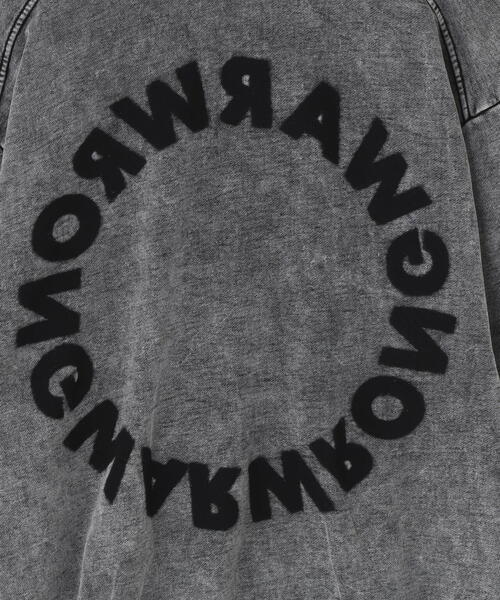 DANKE SCHON（ダンケシェーン）の「DankeSchon/ダンケシェーン/CHEMICAL SWEAT HOODIE（パーカー・レディース・ブラック・M/L）」の11枚目の写真