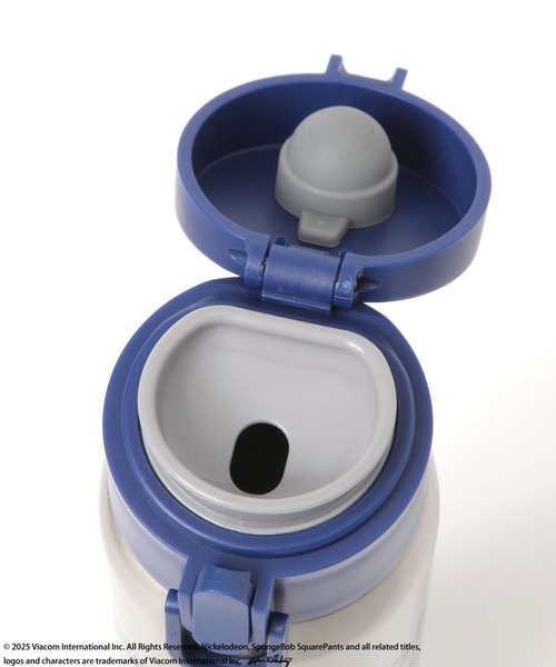 BAYFLOW（ベイフロー）の「【スポンジ・ボブ×BAYFLOW】ワンタッチステンレスボトル480ml[保温・保冷]（水筒・レディース・シルバー・ONESIZE）」の7枚目の写真