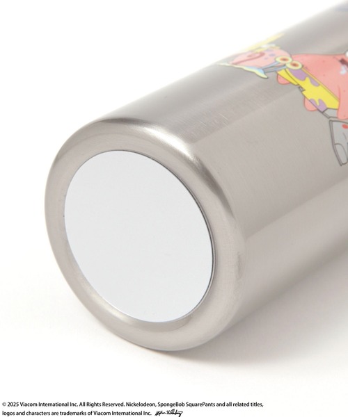 BAYFLOW（ベイフロー）の「【スポンジ・ボブ×BAYFLOW】ワンタッチステンレスボトル480ml[保温・保冷]（水筒・レディース・シルバー・ONESIZE）」の11枚目の写真