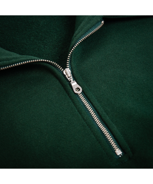 SATURDAY LEISURE CLUB(サタデーレジャークラブ)の「Saturday Leisure Club Logo Leisure Half Zip-Up Sweatshirt(Unisex) - Green(スウェット・メンズ・その他・MEDIUM/LARGE/X-LARGE)」の5枚目の写真