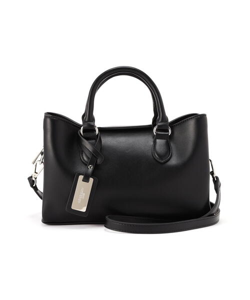 NATURAL BEAUTY BASIC（ナチュラルビューティーベーシック）の「◇サイドアップミニショルダーバッグ（ショルダーバッグ・レディース・ブラウン/ブラック/オフホワイト・ﾌﾘ-）」の6枚目の写真