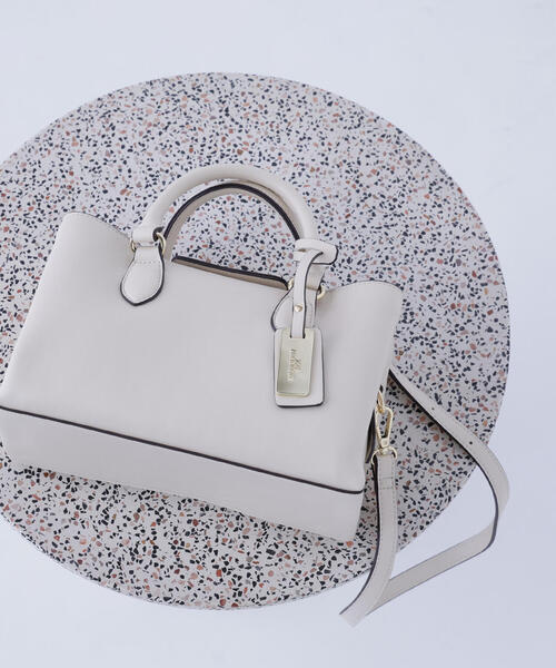 NATURAL BEAUTY BASIC（ナチュラルビューティーベーシック）の「◇サイドアップミニショルダーバッグ（ショルダーバッグ・レディース・ブラウン/ブラック/オフホワイト・ﾌﾘ-）」の17枚目の写真