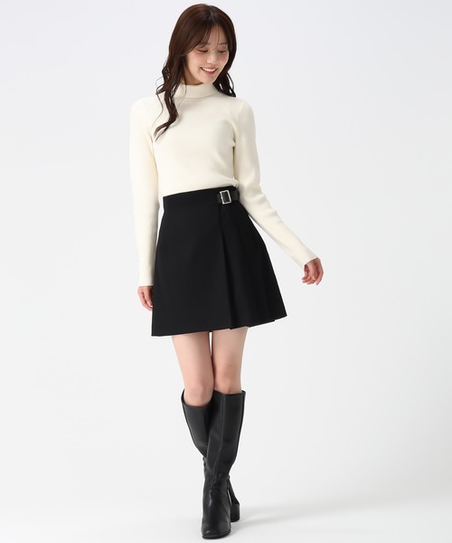 31 Sons de mode（トランテアン　ソン　ドゥ　モード）の「2025秋冬新作 タートルネック（ニット/セーター・レディース・オフホワイト/ブラック/ライトグレー・ﾌﾘ-）」の12枚目の写真