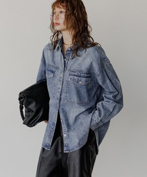 BAYFLOW | [アウター感覚で羽織れる]デニムワークシャツ(シャツ/ブラウス)