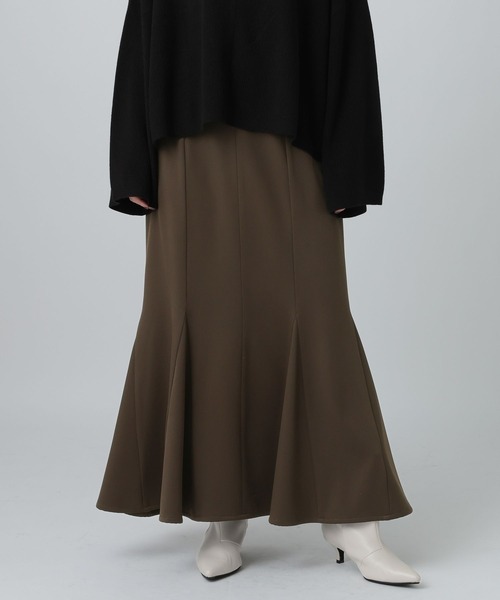 LEPSIM（レプシィム）の「マーメイドスカート　625285（スカート・レディース・ブラック/アイボリー/ブラウン・FREE）」の3枚目の写真