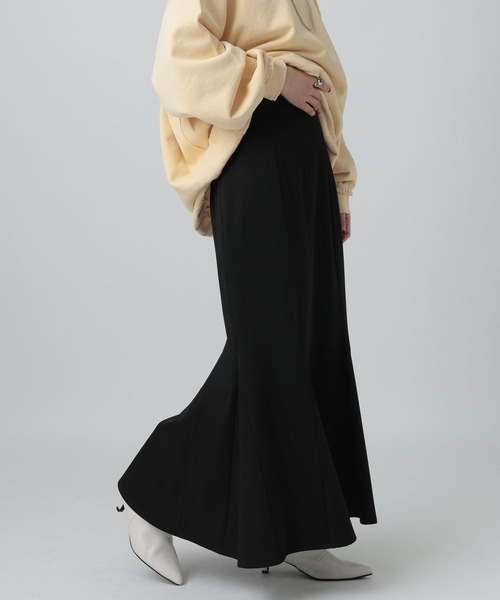 LEPSIM（レプシィム）の「マーメイドスカート　625285（スカート・レディース・ブラック/アイボリー/ブラウン・FREE）」の6枚目の写真