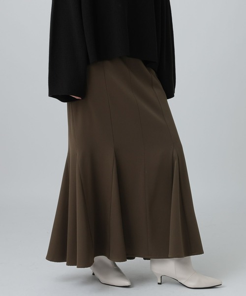 LEPSIM（レプシィム）の「マーメイドスカート　625285（スカート・レディース・ブラック/アイボリー/ブラウン・FREE）」の10枚目の写真