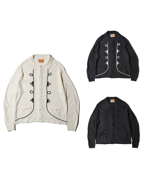 ROPE EMB POLO CARDIGAN 針織POLO衫開襟衫