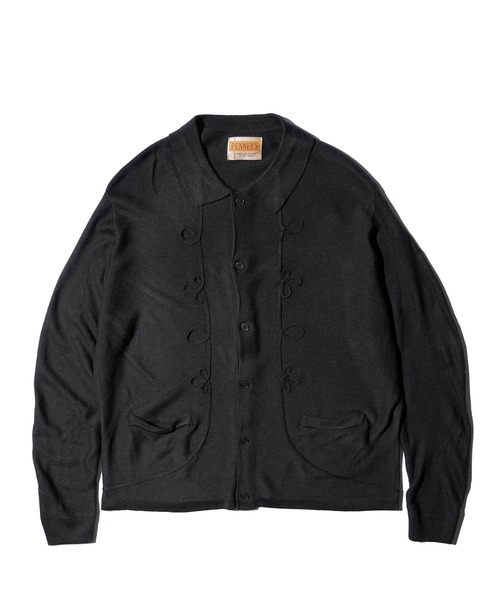 ROPE EMB POLO CARDIGAN 針織POLO衫開襟衫