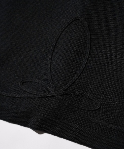 PENNEYS(ぺニーズ)の「PENNEY'S ぺニーズ / ROPE EMB POLO CARDIGAN ぺニーズ アクリルカーディガン(カーディガン/ボレロ・メンズ・ブラック×ホワイト/ブラック/ホワイト・MEDIUM/LARGE)」の22枚目の写真