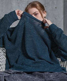 SERACE（セラス）の「【SERACE】Loose glitter mesh sheer knit / ルーズラメメッシュシアーニット（ニット/セーター）」