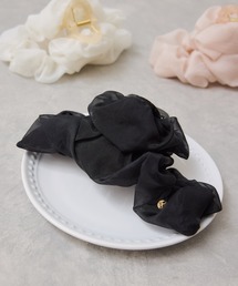 VIS（ビス）の「シフォンバンスヘアクリップ（バレッタ/ヘアクリップ）」