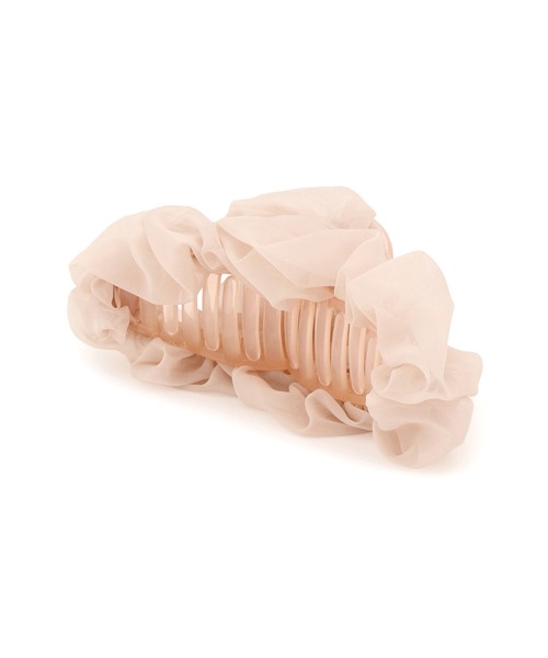 VIS（ビス）の「シフォンバンスヘアクリップ（バレッタ/ヘアクリップ・レディース・ブラック/キナリ/ピンク系その他2・FREE）」の13枚目の写真