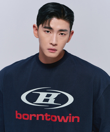 BORN TO WIN（ボーントゥウィン）の「SYMBOL B LOGO T-SHIRTS [NAVY]（Tシャツ/カットソー）」
