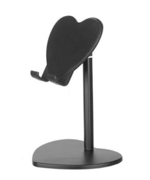 almo（アルモ）の「【Bls】【ZA】【Bling Leads】ハートスマホスタンド(BL)（スマホグッズ）」